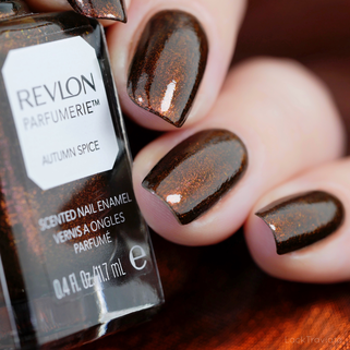 REVLON PARFUMERIE • AUTUMN SPICE • Scented Nail Enamel No. 100