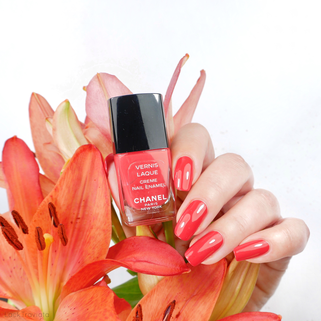 CHANEL • SPLENDEUR CORAL SPLENDOR (VERNIS LAQUE, made in U.S.A.)