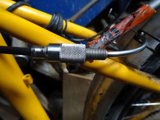 Einstellschraube für die V-brake