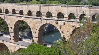Pont du Gard, Frankreich, Aquädukt