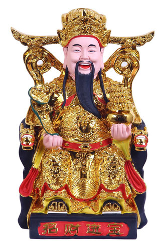 Modèle de statue d'abondance mais ce n'est pas Pian Cai.
