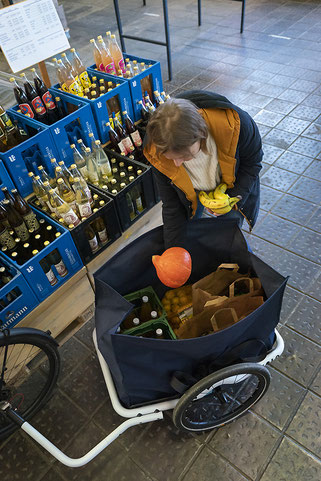 VEOLO als Transportmittel für den großen Einkauf (Bild: VEOLO) 