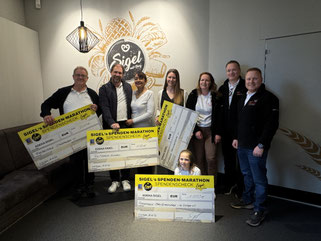 Gewinner Edeka Sigel Spenden Marathon Aichwald