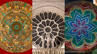 Mandala Maya, Rosetón gótico y Mandala SenderArte