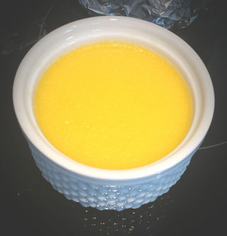 Das erkaltete Ghee