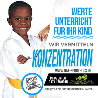 Erweitere Deine Konzentration mit unseren Kursen zu Selbstverteidigung-Friesoythe