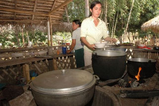Fogón (cocina) típico de la Provincia de Manabí. Foto: GADPM.