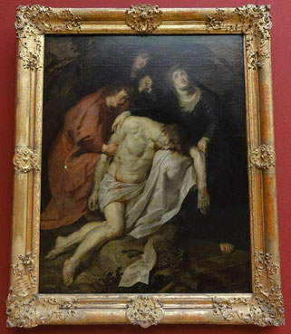 Anthony Van Dyck - "La déploration du Christ" - 1615, toile exposée à Alte Pinakothek de Munich