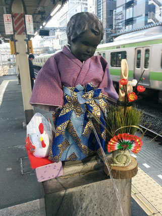 浜松町駅の小便小僧