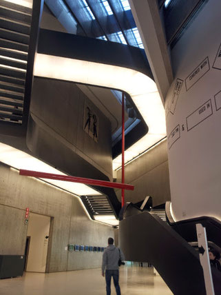 Scala interna del museo
