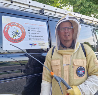 Matthieu expert en destruction guêpes et frelons en franche-comté doubs