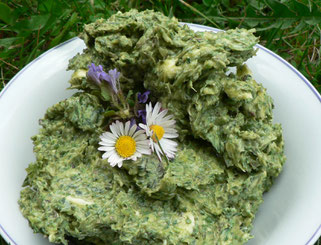 Wildgrüne Kräuterbutter