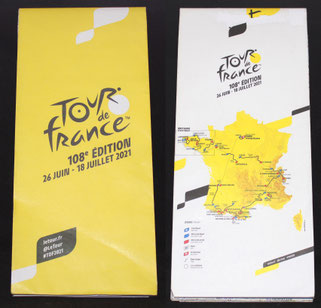 Carte Tour de France 2021