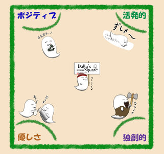 Dally's Square ブランド体系図
