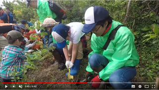 植樹祭テレビ映像