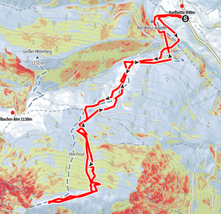 Hochsur, Schafkogel, Hengstpass, Karlhütte, Pyhrn Priel, Oberösterreich, Skitour