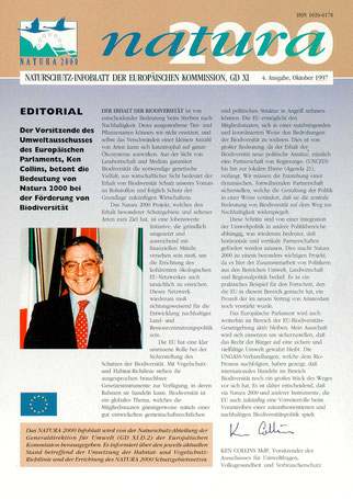 Generaldirektion Umwelt, Europäische Union, Newsletter, Der Zustand der Natur, BiHU,  