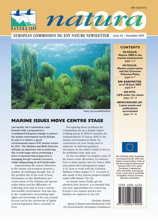 Generaldirektion Umwelt, Europäische Union, Newsletter, Der Zustand der Natur, BiHU,  