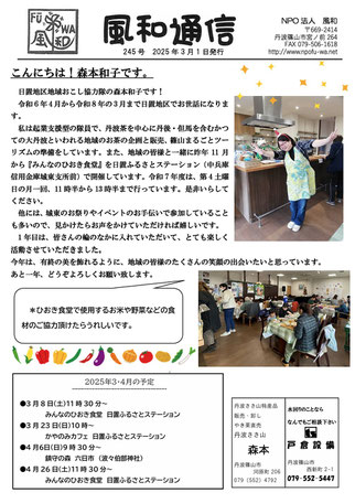 風和通信245おもて面