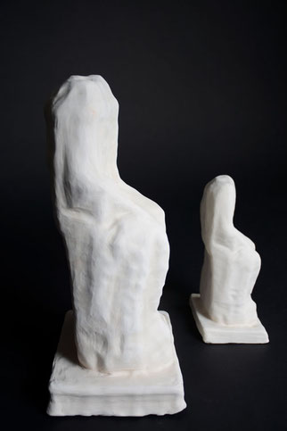 Entwurf der Göttin in Gips