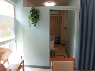 ミソラ治療室の施術室入口の写真