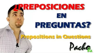 Cómo usar PREPOSICIONES EN PREGUNTAS en Inglés