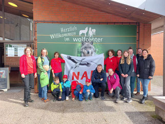 NAJU Wedemark im Wolfscenter Dörverden