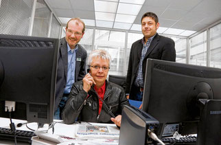 Telefonaktion der Mittelbadischen Presse