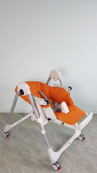 Baby Hochstuhl mit Liegefunktion Test, Peg Perego ab Geburt