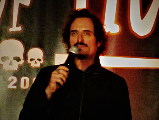 Kim Coates on stage at Weekend of Horrors 2014