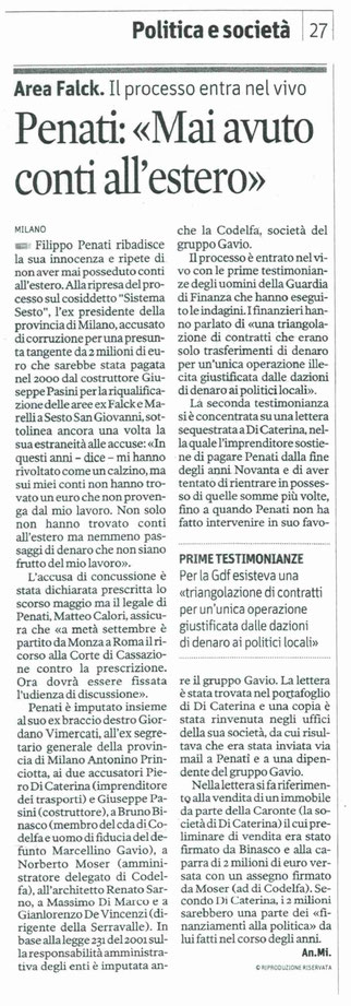 Articolo Il Sole 24 Ore del 16-09-2013