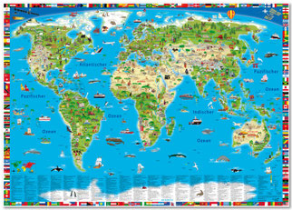 illustrierte-weltkarte-kinder-entdecken-illustrationen-kinderzimmer