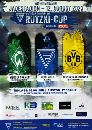 Plakat Fußball Blitz Turnier