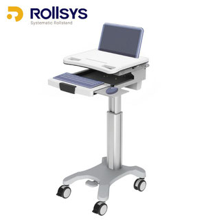 Rollsys 医療向け 昇降式ノートPCカート