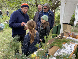 Heribert Klee-Groh präsentierte sich als versierter Kinderbespaßer