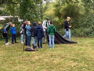 Aufstellen der Kothen