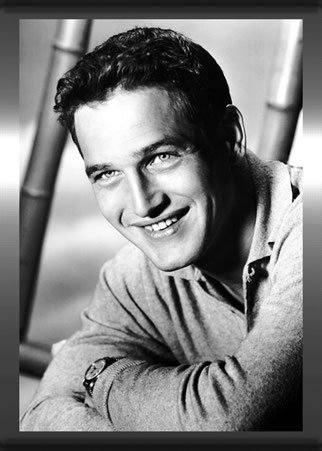 Fotografía  Paul Newman  Retrato de juventud   Ilustraciones y fotografías de artistas de cine