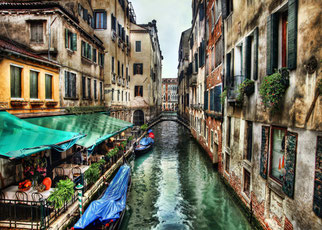 Fotografía -Canales de Venecia - Ciudades y arquitectura - DECAPÉ arte digital