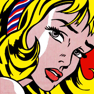 arte digital, ilustración, pop, pop art, Roy Lichtenstein