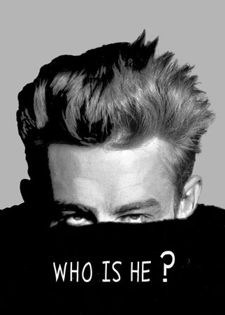 Ilustración  James Dean  Who is he?  DECAPÉ arte digital  Ilustraciones y fotografías de artistas de cine