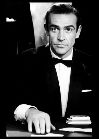 Fotografía  Sean Connery  James Bond 007  Spectre   Ilustraciones y fotografías de artistas de cine