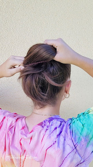 Messy Bun Anleitung, Messy Bun machen