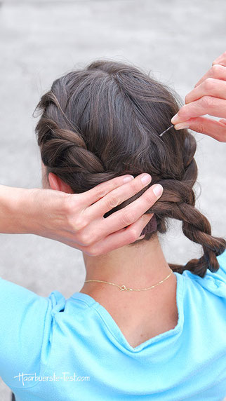 haarknoten im nacken anleitung