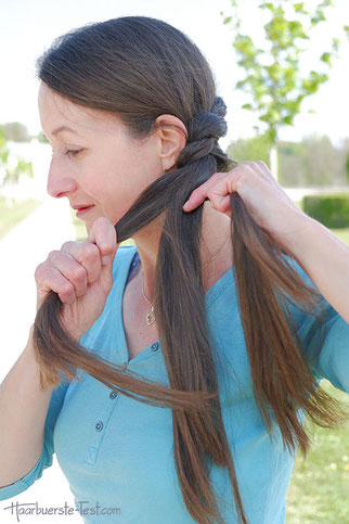 chignon machen