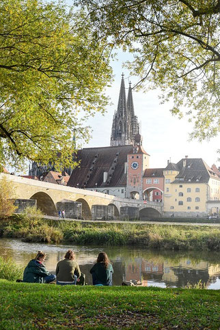 Blick auf den Regensburger Dom - Markus Dankesreiter - Homöopathie in Regensburg