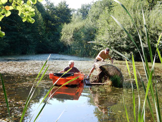 Am Schmiedstobelsee - Foto: Albert Brodbeck/NABU Metzingen