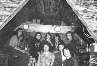 Das Backhaus als Fetenbude in den Siebzigern