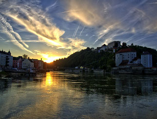 Passau Sonnenuntergang 2