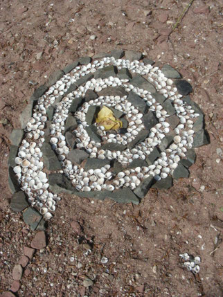 Impressionen des LandArt Ausflugs an den Rhein