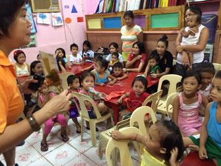 Pilar Village,Las Pinas Cityの子供達